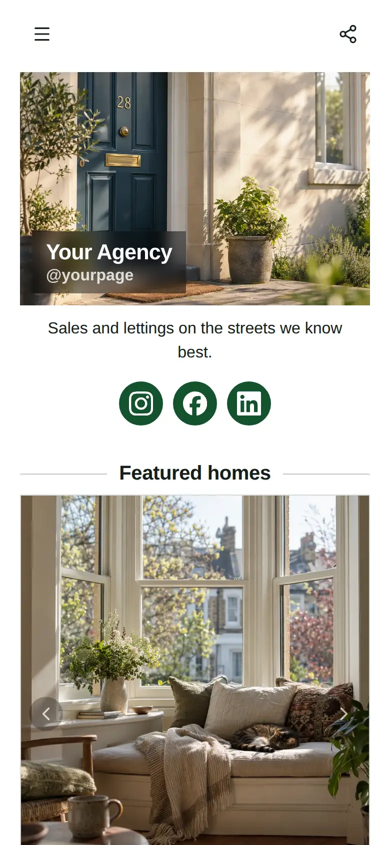 The Estate Agent template